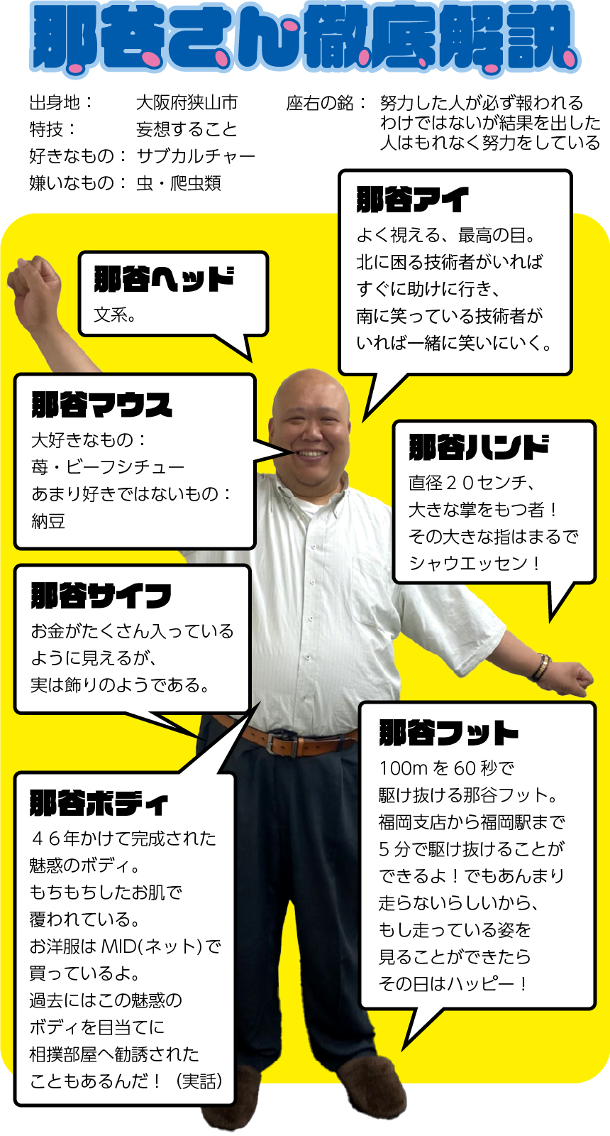 那谷さん徹底解説！